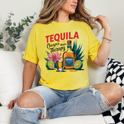 Tequila cheaper than therapy Graphic Tee