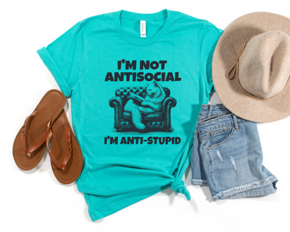 Antisocial Graphic Tee