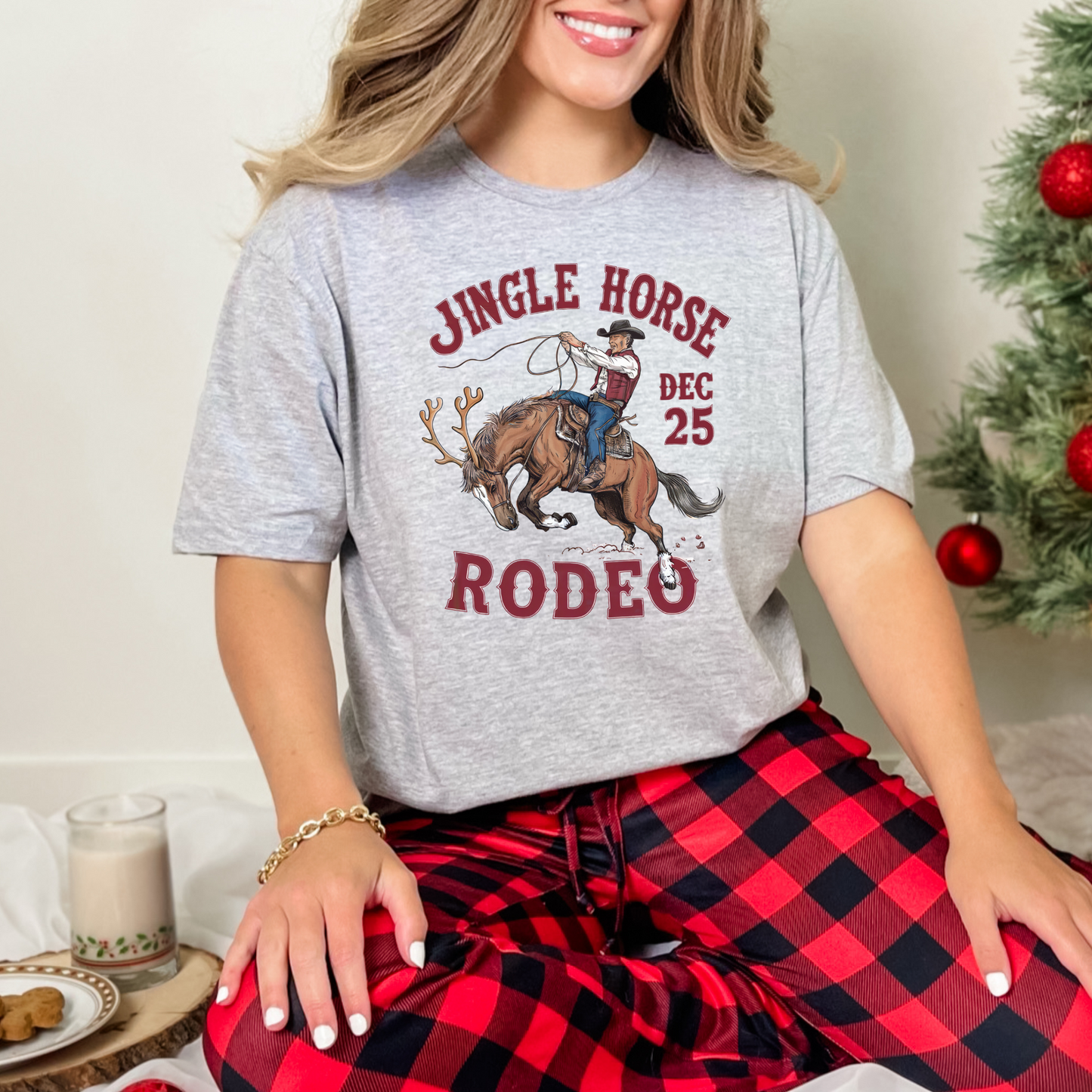 Jingle Horse Rodeo Graphic Tee