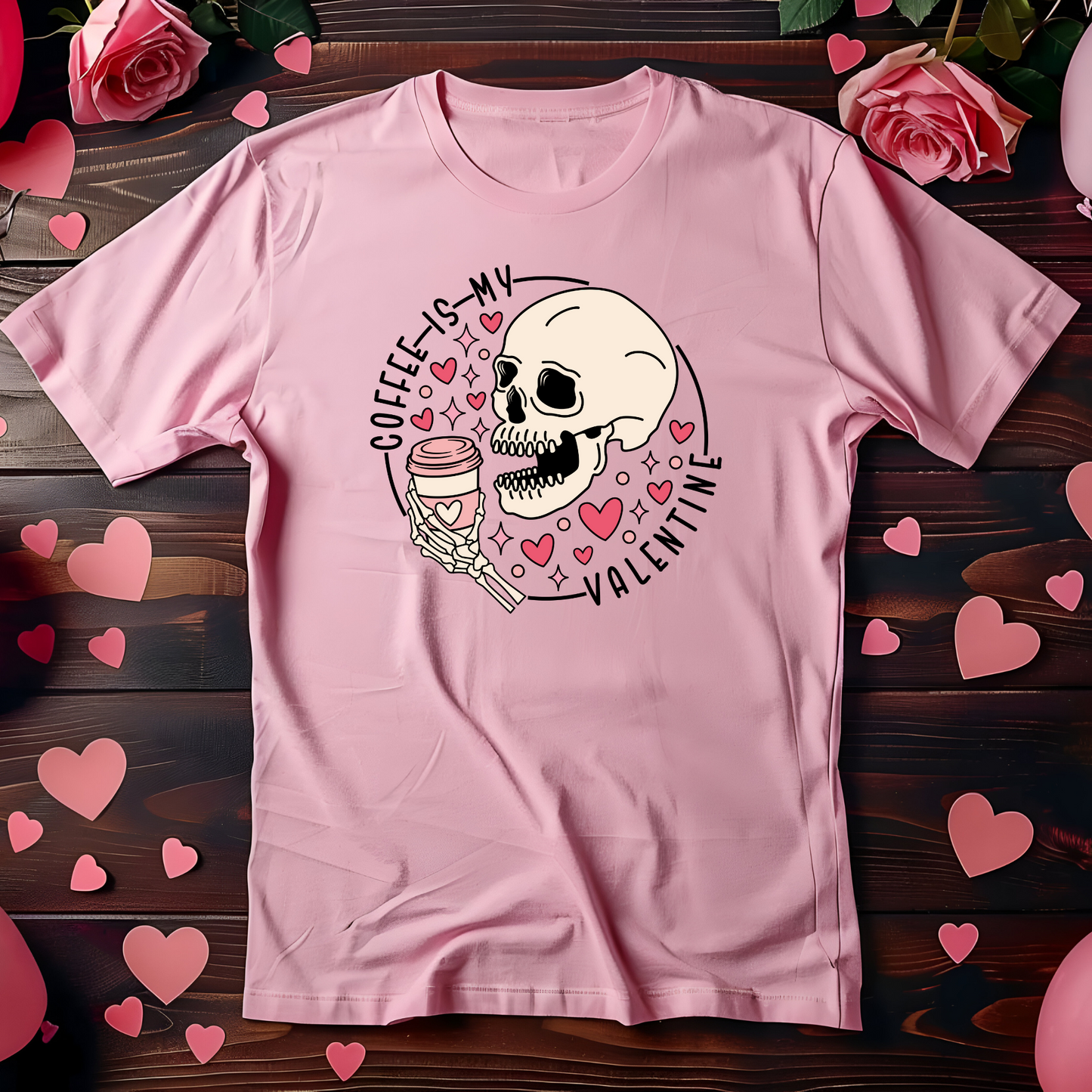 Coffee is my Valentine Graphic Tee