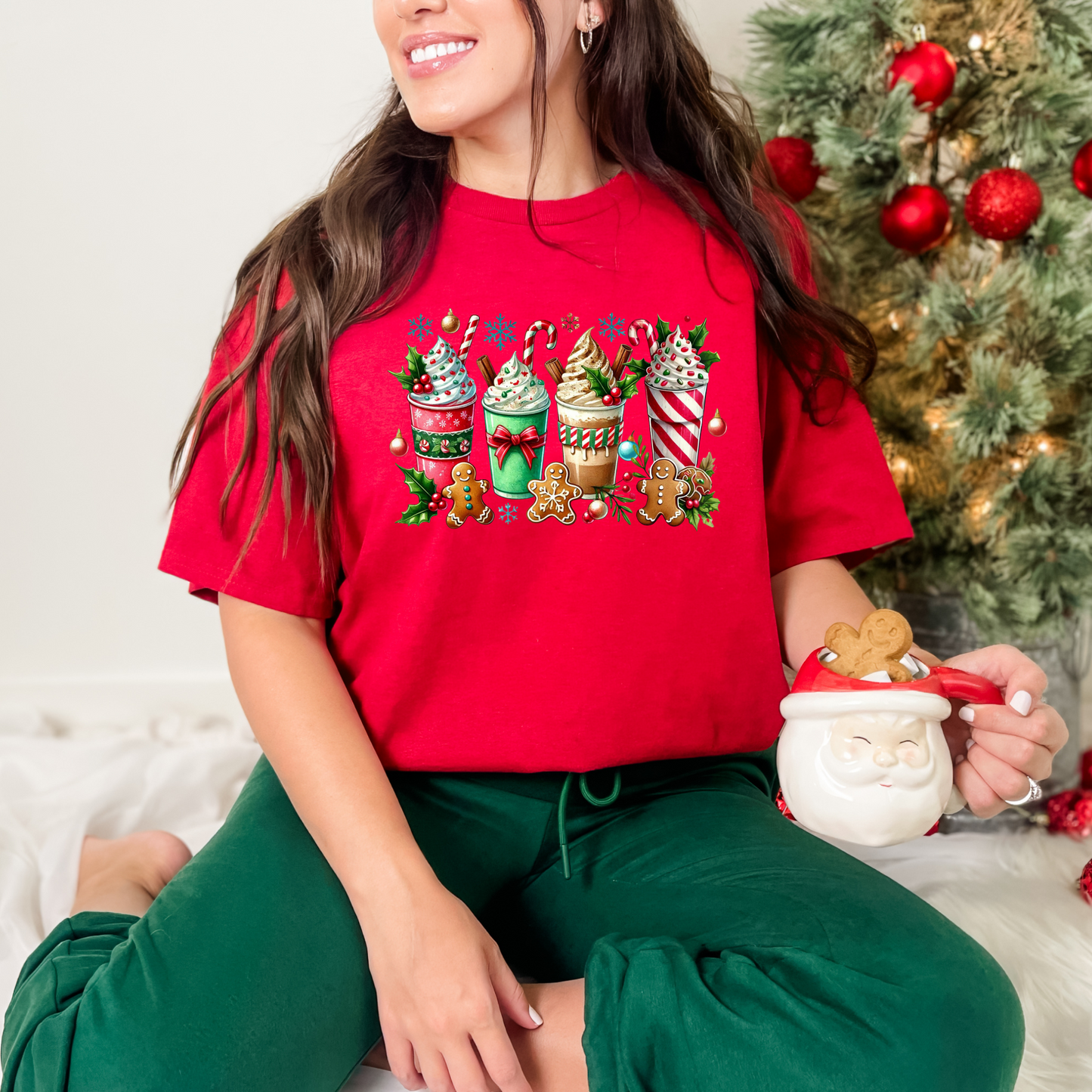 Gingerbread Coffee Graphic Tee