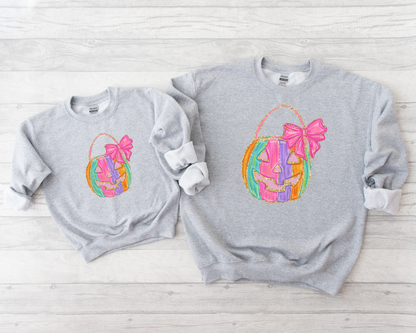 Bling Pumpkin Basket Graphic Tee