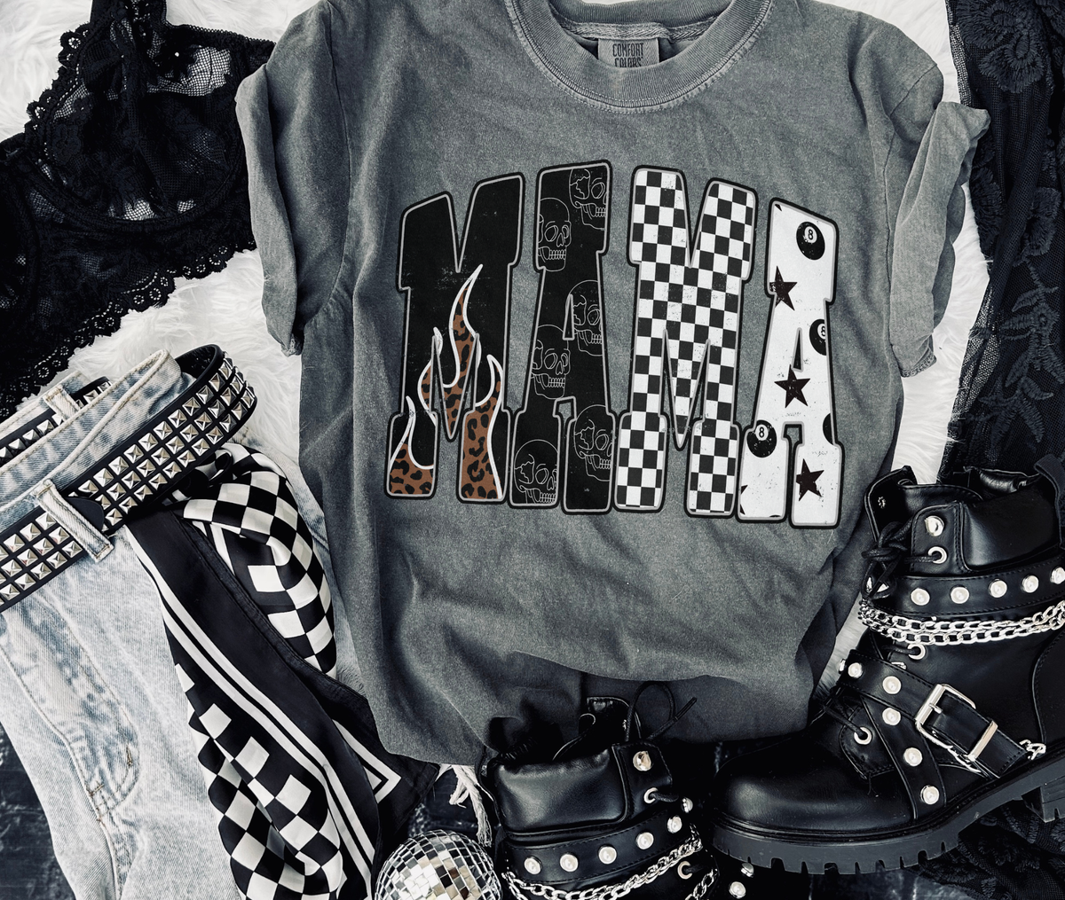Edgy Mama  tee