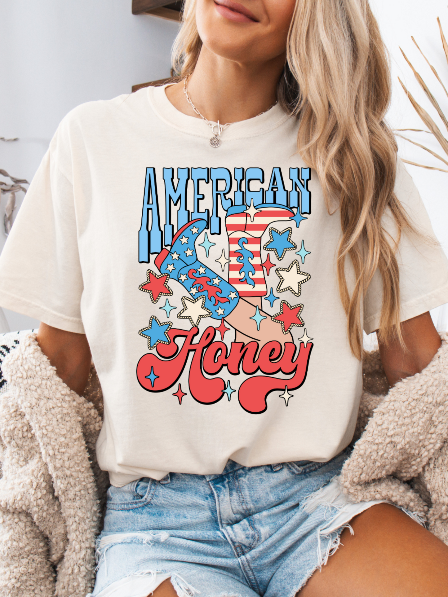 All American Shorts Bundle (1 Willow Short + 1 Graphic Tee)