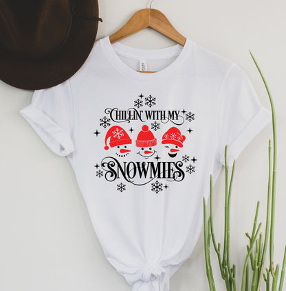 Chillin' with my snowmies Graphic Tee