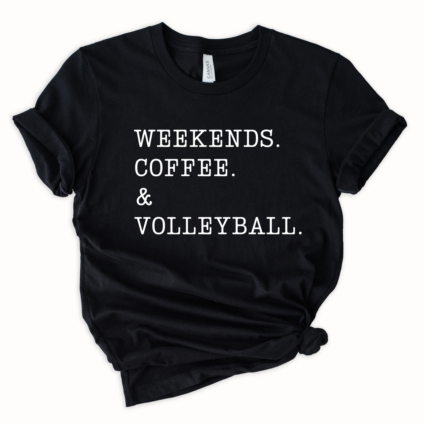 Coffee & Volleyball Graphic Tee