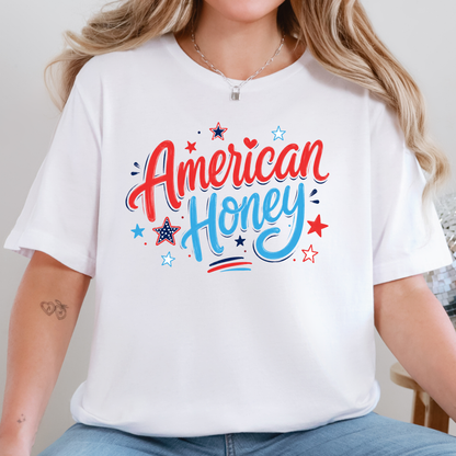 Patriotic American Honey Graphic Tee