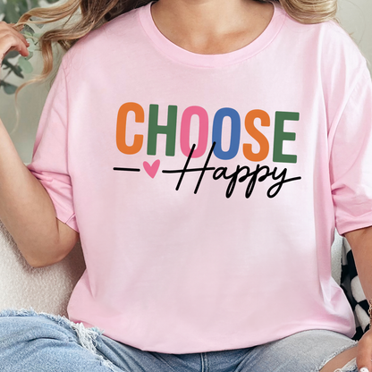 Choose Happy Graphic Tee