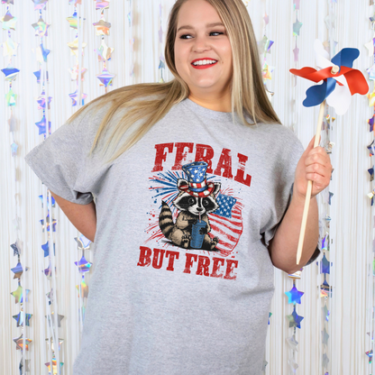 Feral but free Graphic Tee