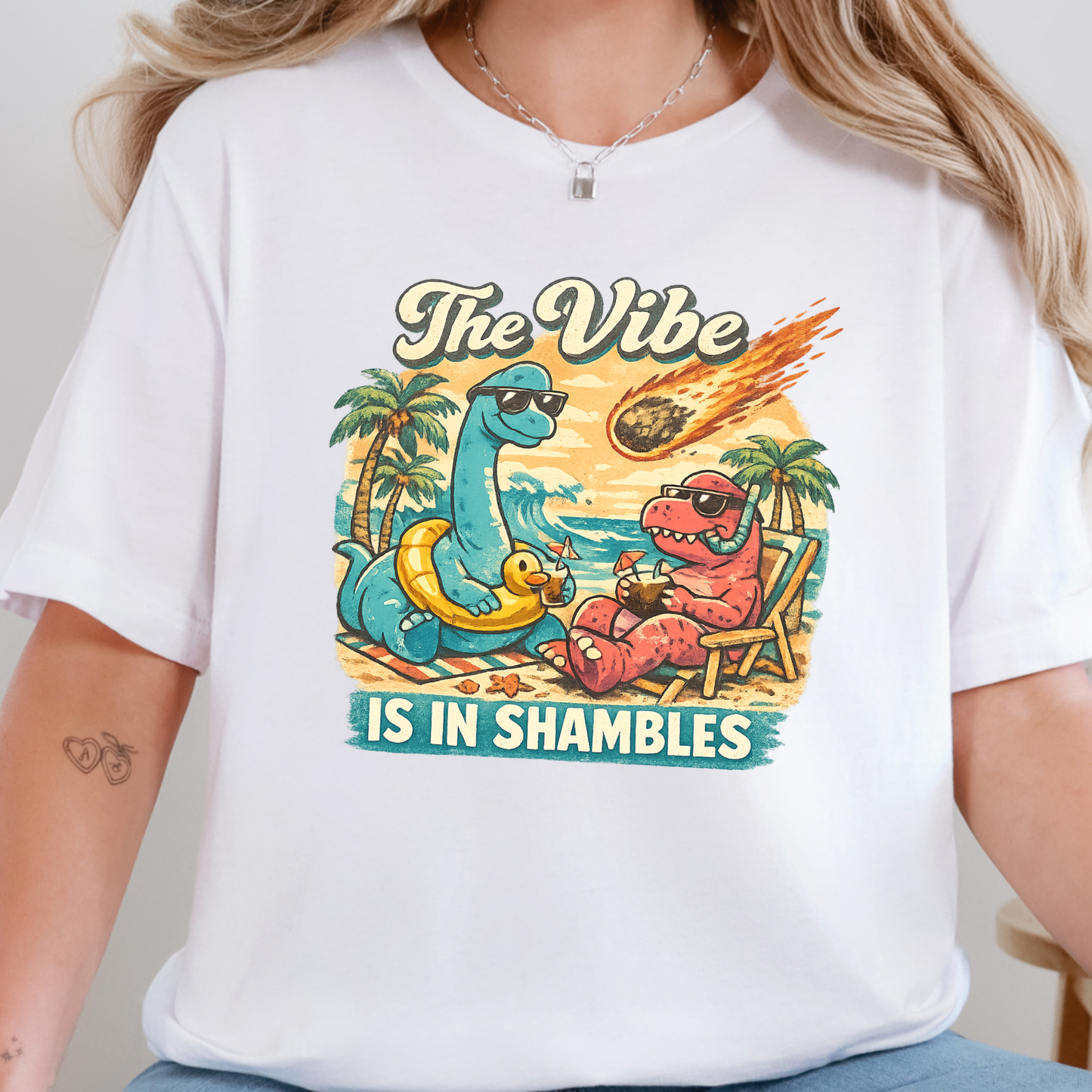 The Vibe is in Shambles Graphic Tee