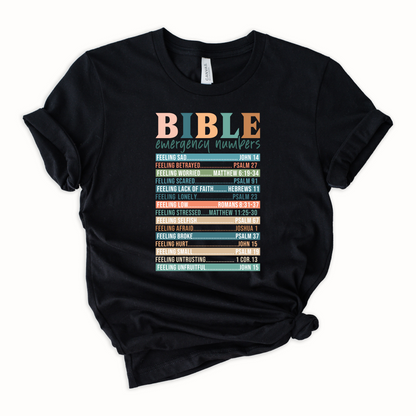 Bible Emergency Graphic Tee