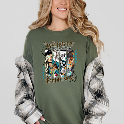 Whiskey Cowboys Graphic Tee