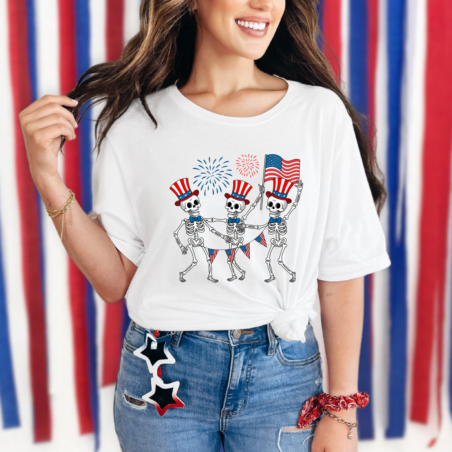American Skeletons Graphic Tee