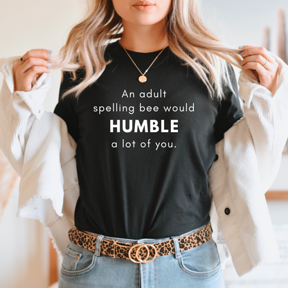 Adult Spelling Bee Graphic Tee