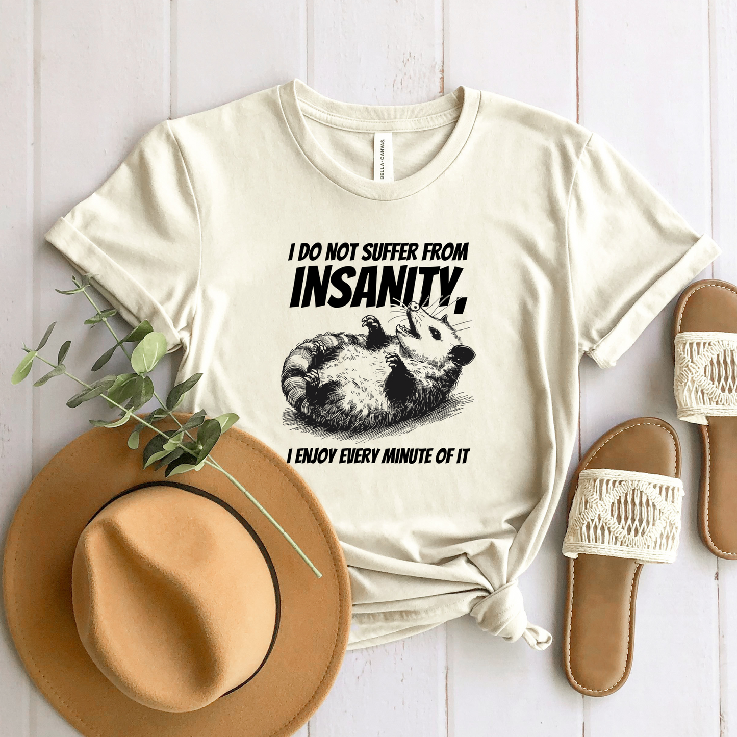 Suffer From Insanity Graphic Tee
