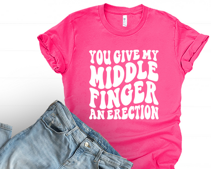 My Middle Finger Graphic Tee