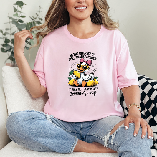 Not Easy Peasy Graphic Tee