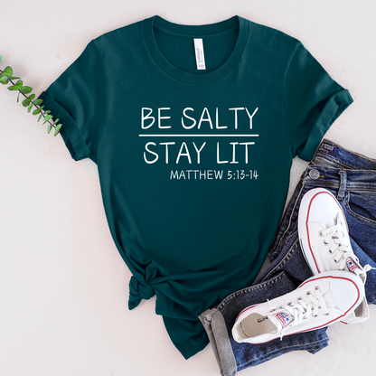 Be Salty Stay Lit Graphic Tee