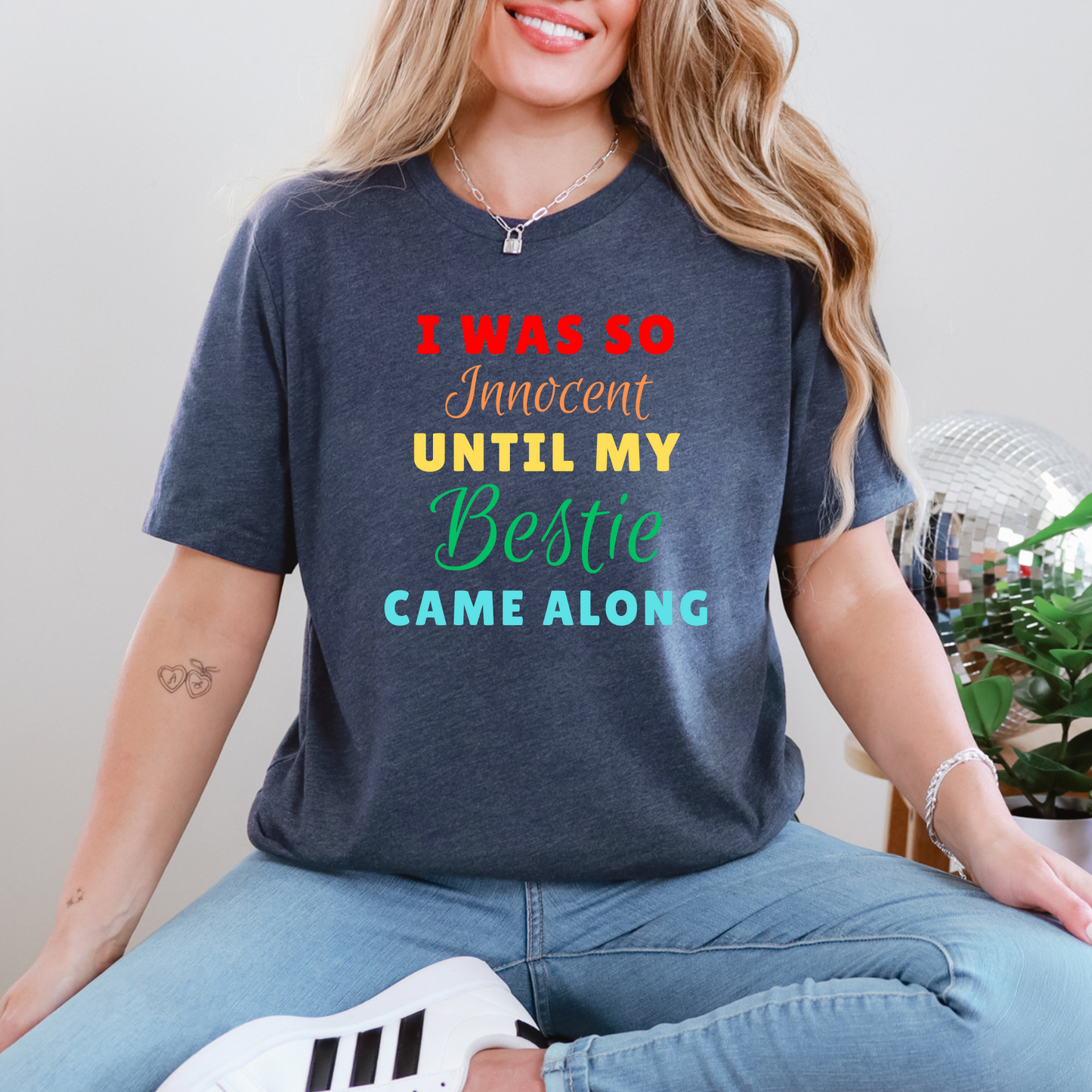 Bestie Came Along Graphic Tee