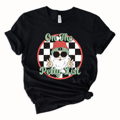 Santa's Petty List Graphic Tee