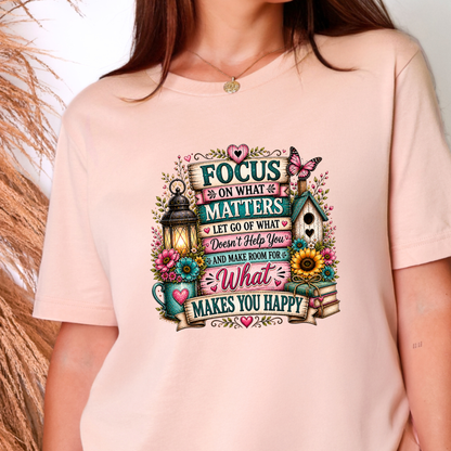 Floral Inspiration Graphic Tee