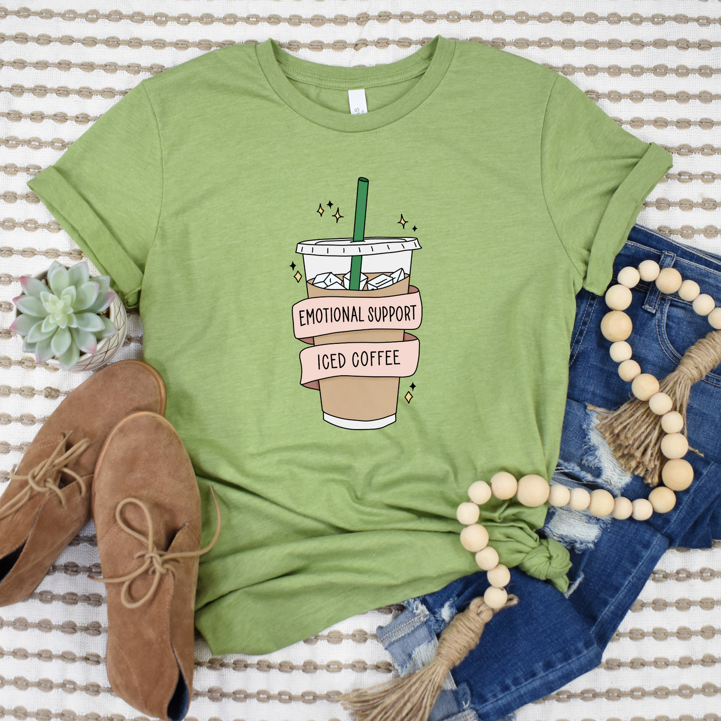 Emotional Support Coffee Graphic Tee