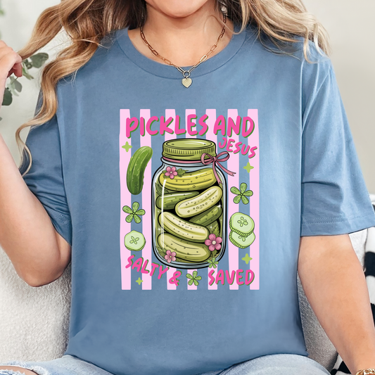 Pickles and Jesus Graphic Tee