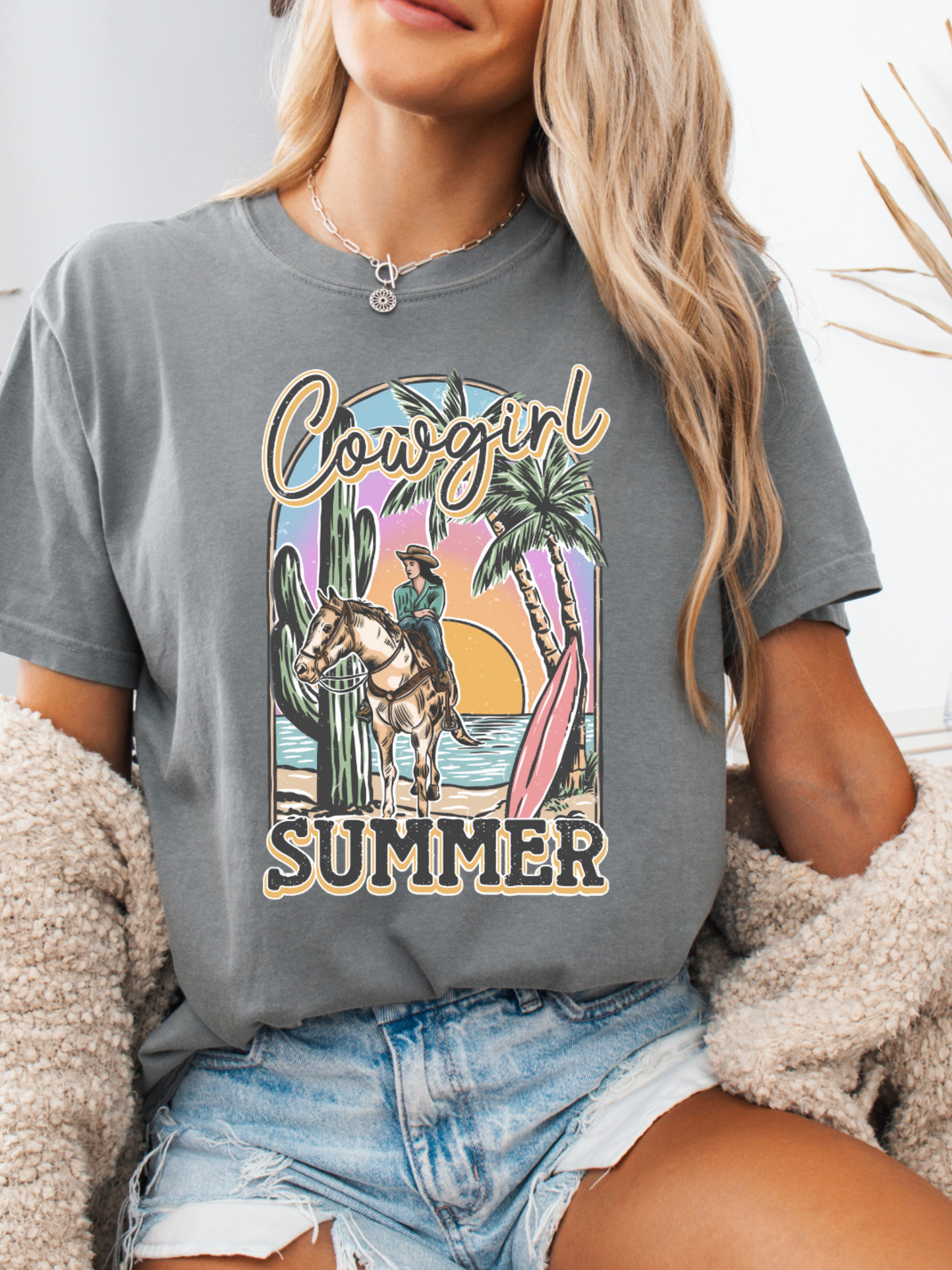 Cowgirl Summer Graphic Tee