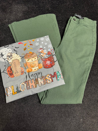 Hallothanksmas Flare Bundle (1 Fiona Flare + 1 Hallothanksmas Shirt)