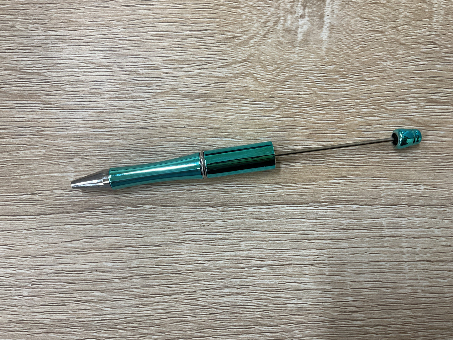 Plastic Beadable Pen Metallic/Ombre Colors