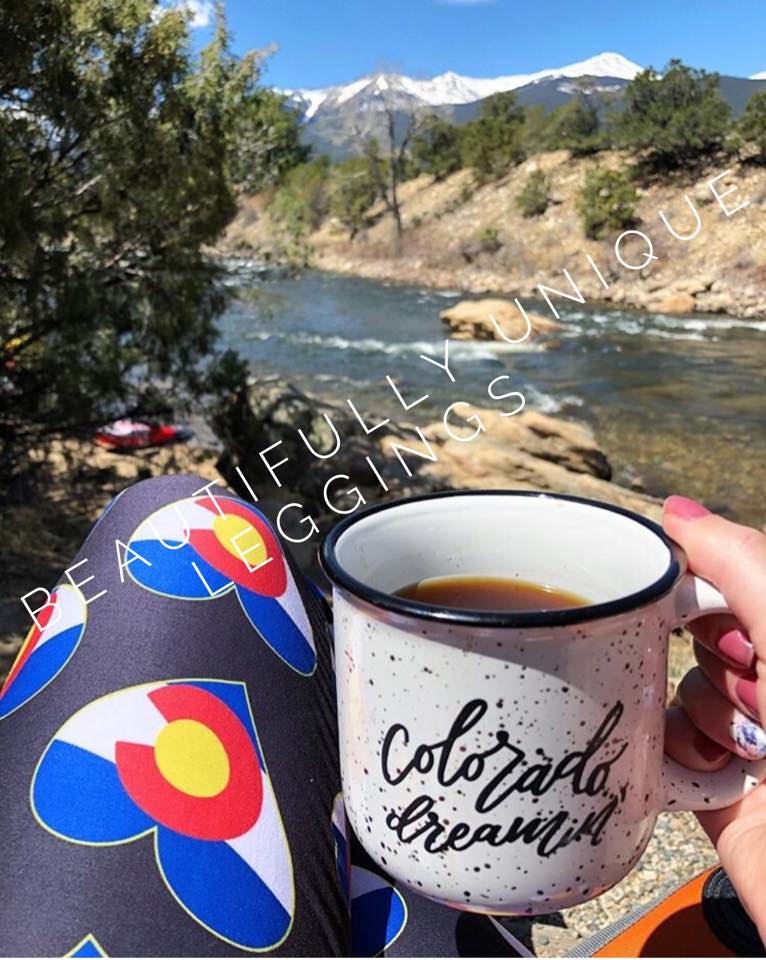 SUPER CLEARANCE Colorado Love (Exclusive) - High-quality Handcrafted Vibrant Leggings