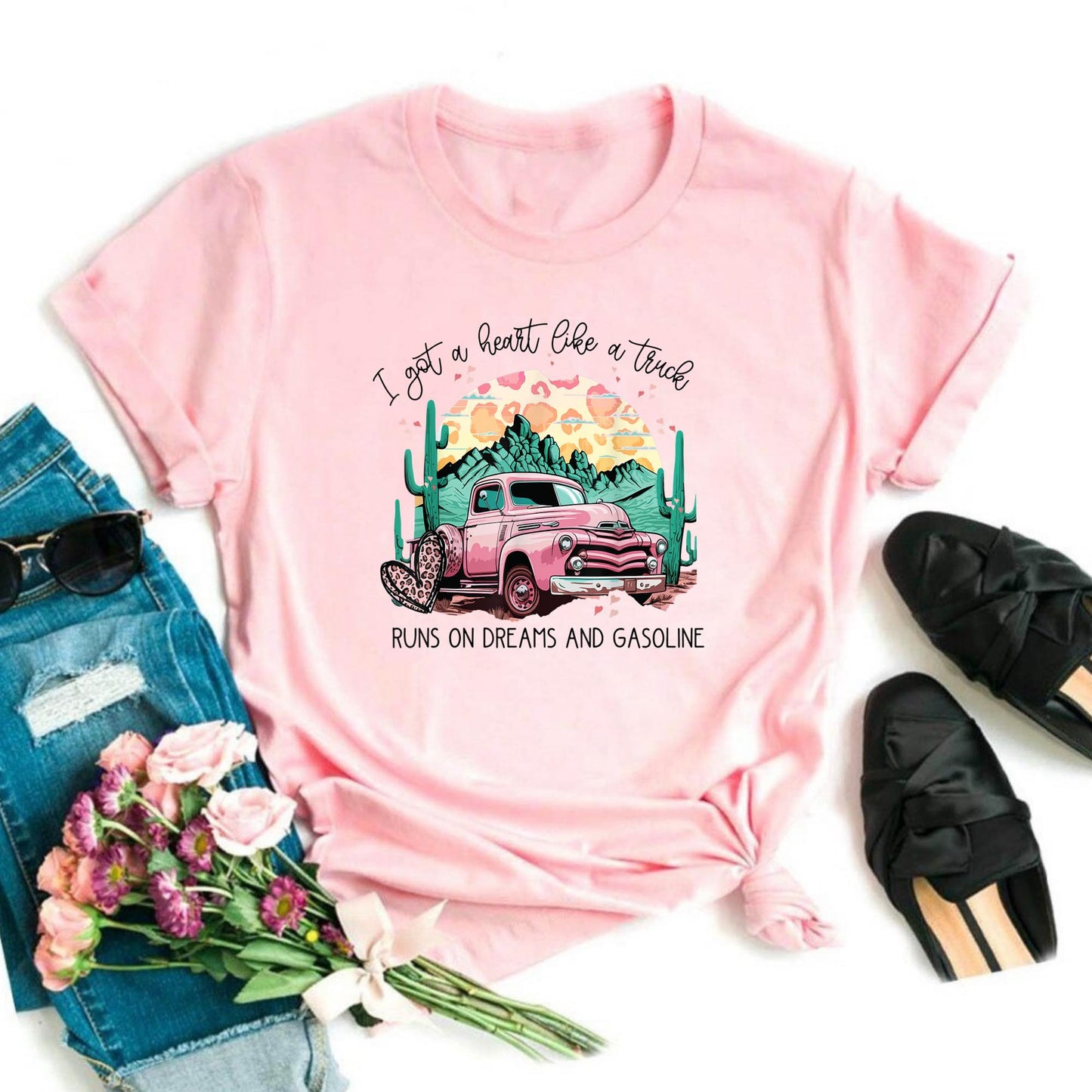 Heart Like a Truck Graphic Tee