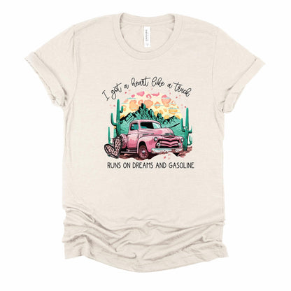 Heart Like a Truck Graphic Tee