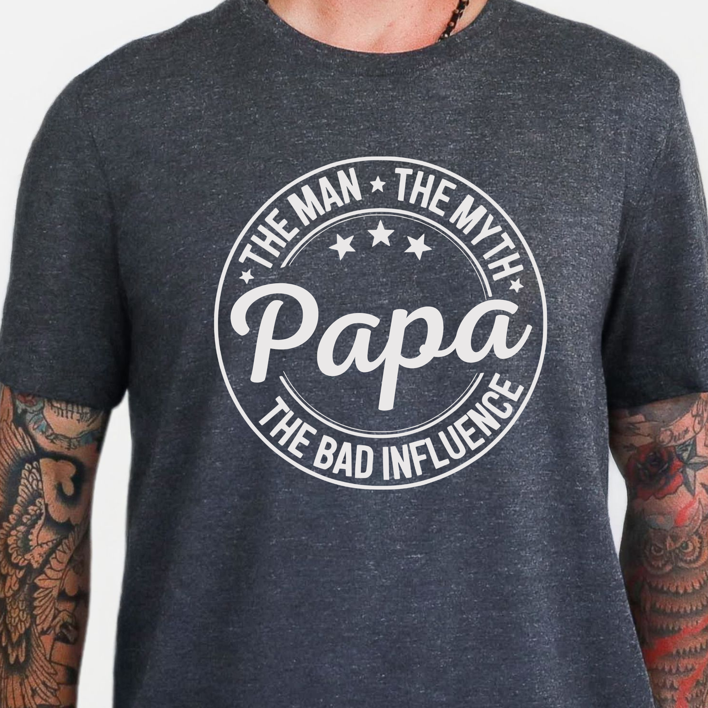 Custom The Man The Myth Graphic Tee