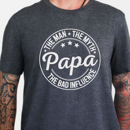 Custom The Man The Myth Graphic Tee