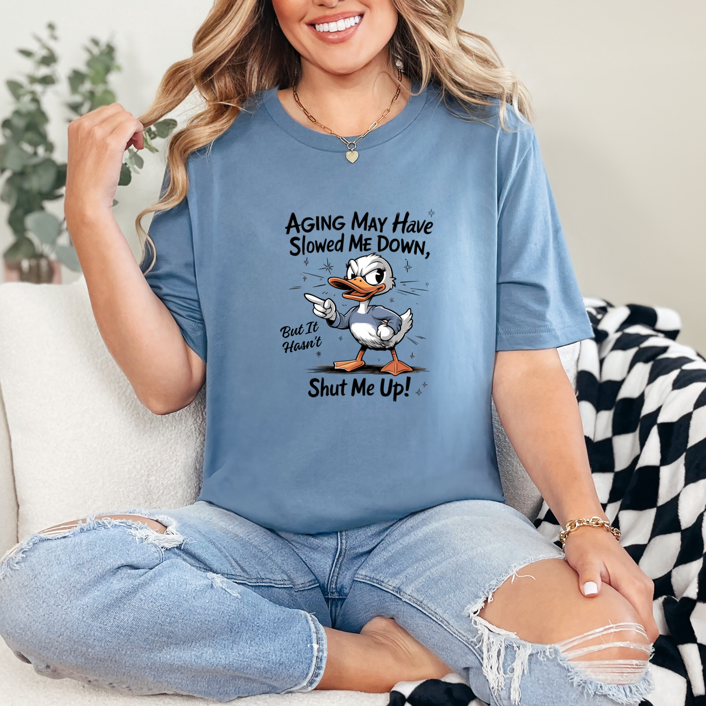 Aging Slowed Me Down Graphic Tee