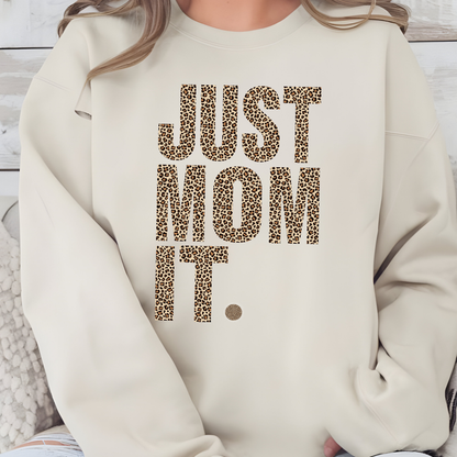 Just Mom It Cheetah Sweatshirt