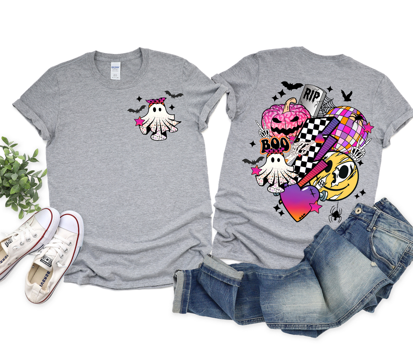 Retro Halloween Graphic Tee
