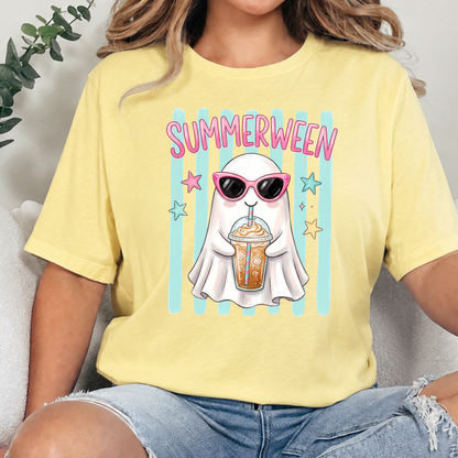 Preppy Summerween Ghost Graphic Tee
