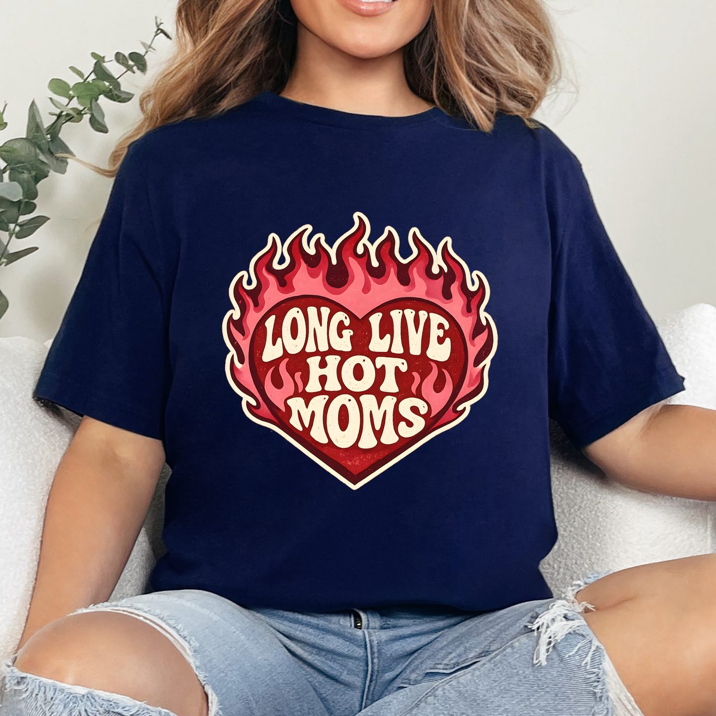 Long Live Hot Moms Graphic Tee