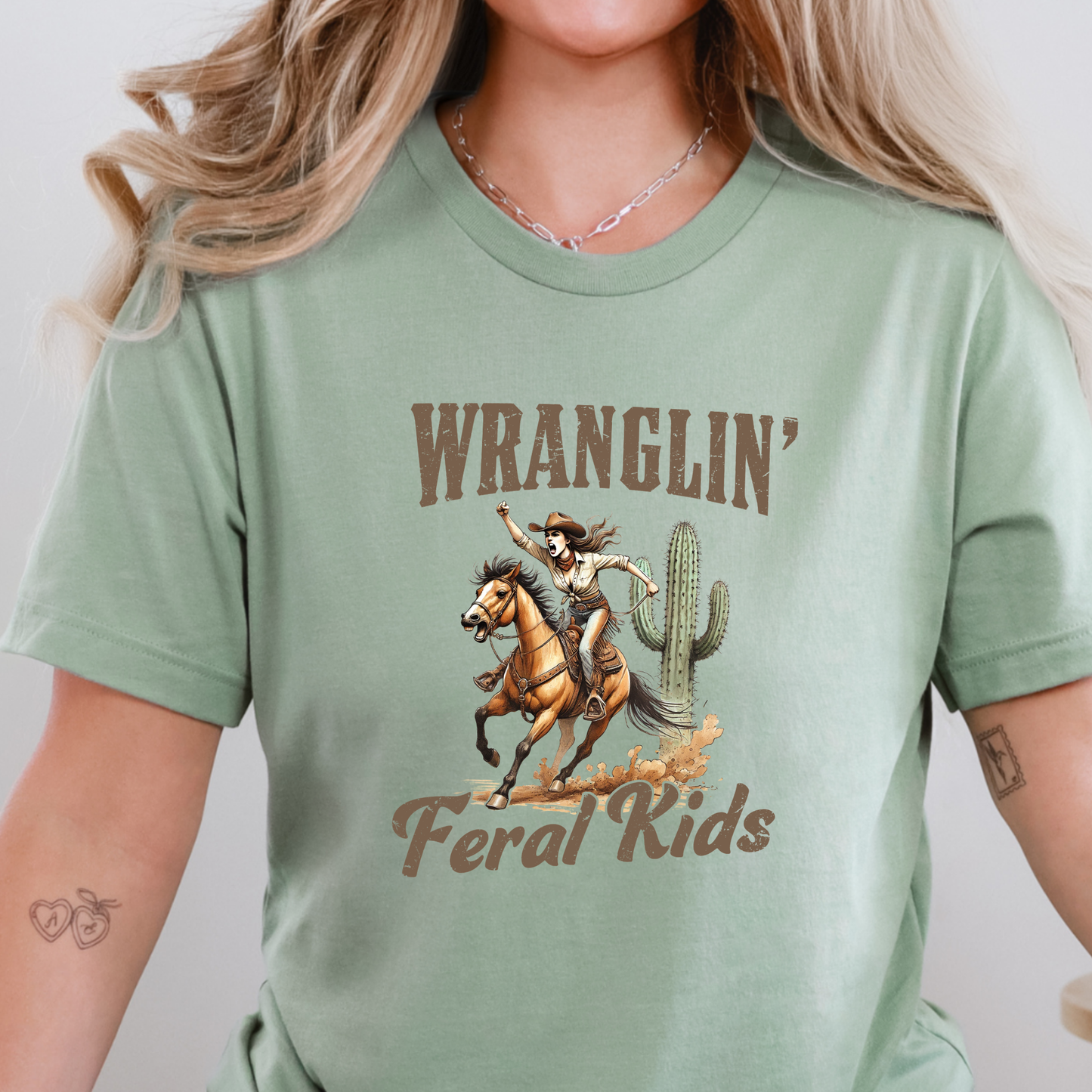 Wranglin Feral Kids Graphic Tee