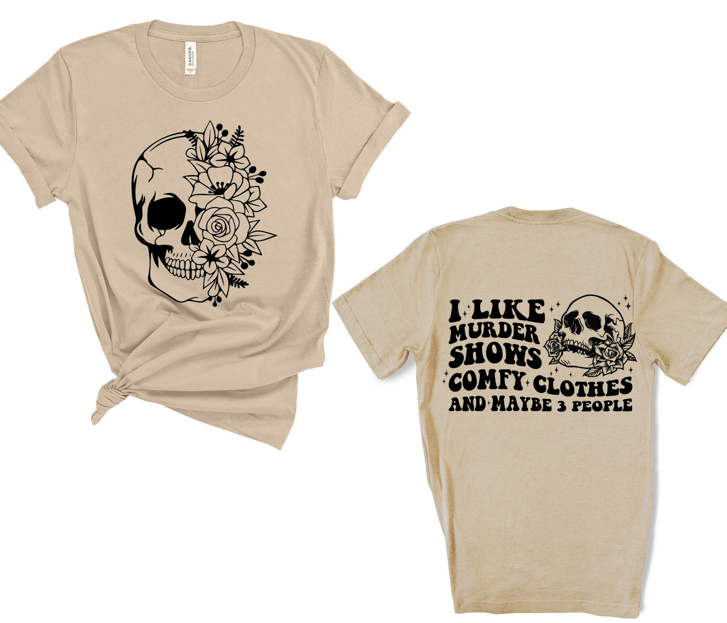 And maybe 3 people Graphic Tee