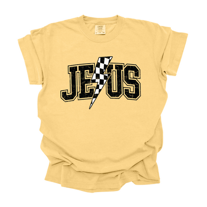 Jesus Lightning Graphic Tee