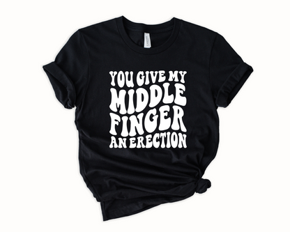 My Middle Finger Graphic Tee