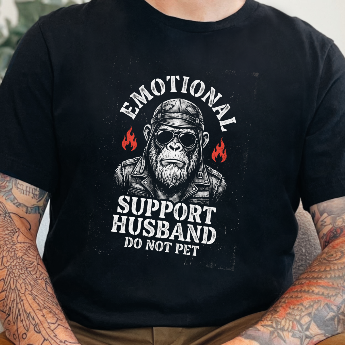 Support Husband Graphic Tee