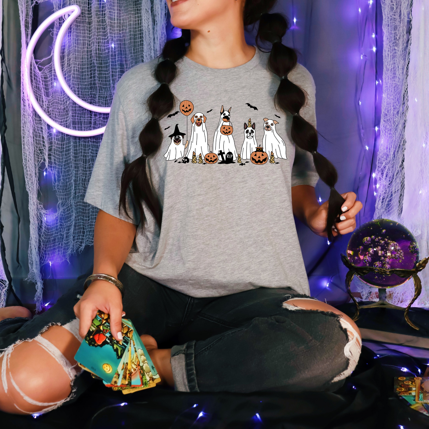 Halloween Dogs Graphic Tee