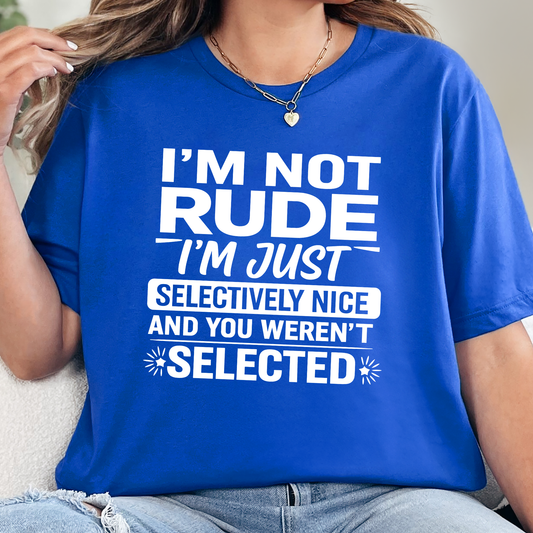Selectively Nice Graphic Tee