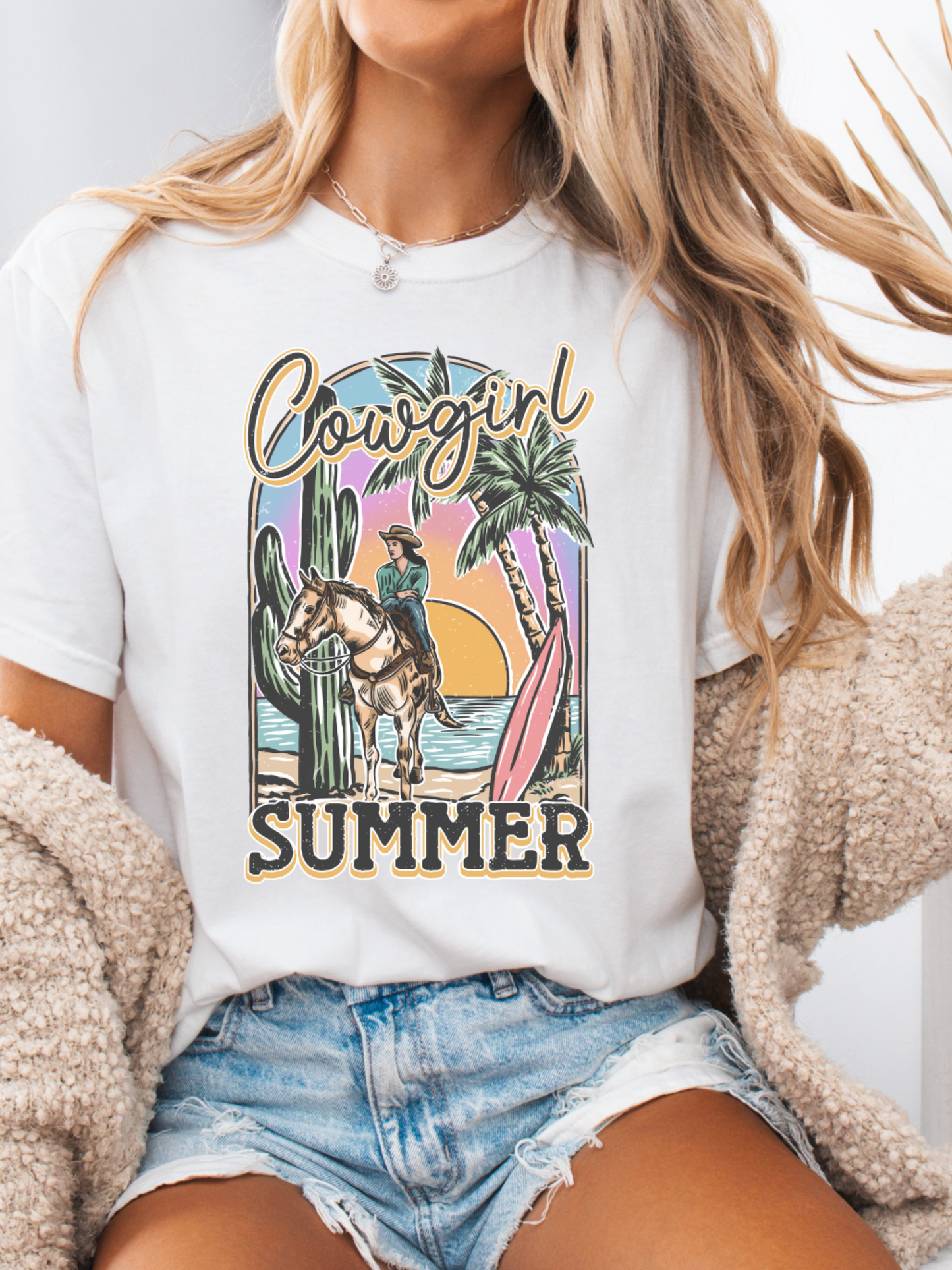 Cowgirl Summer Graphic Tee