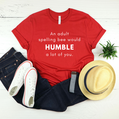Adult Spelling Bee Graphic Tee