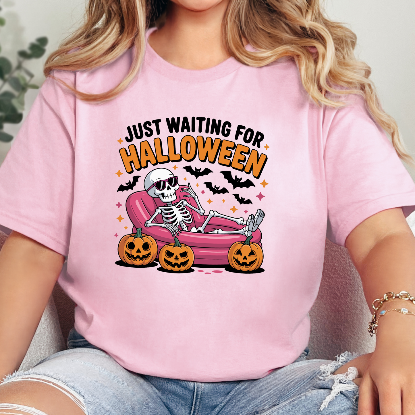 Waiting on Halloween Graphic Tee